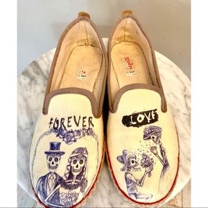 Beige ‘Forever Love’ espadrille